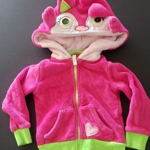 Original Hoodsbee Child Size 3T Plush The Hoodie That Becomes A Friend